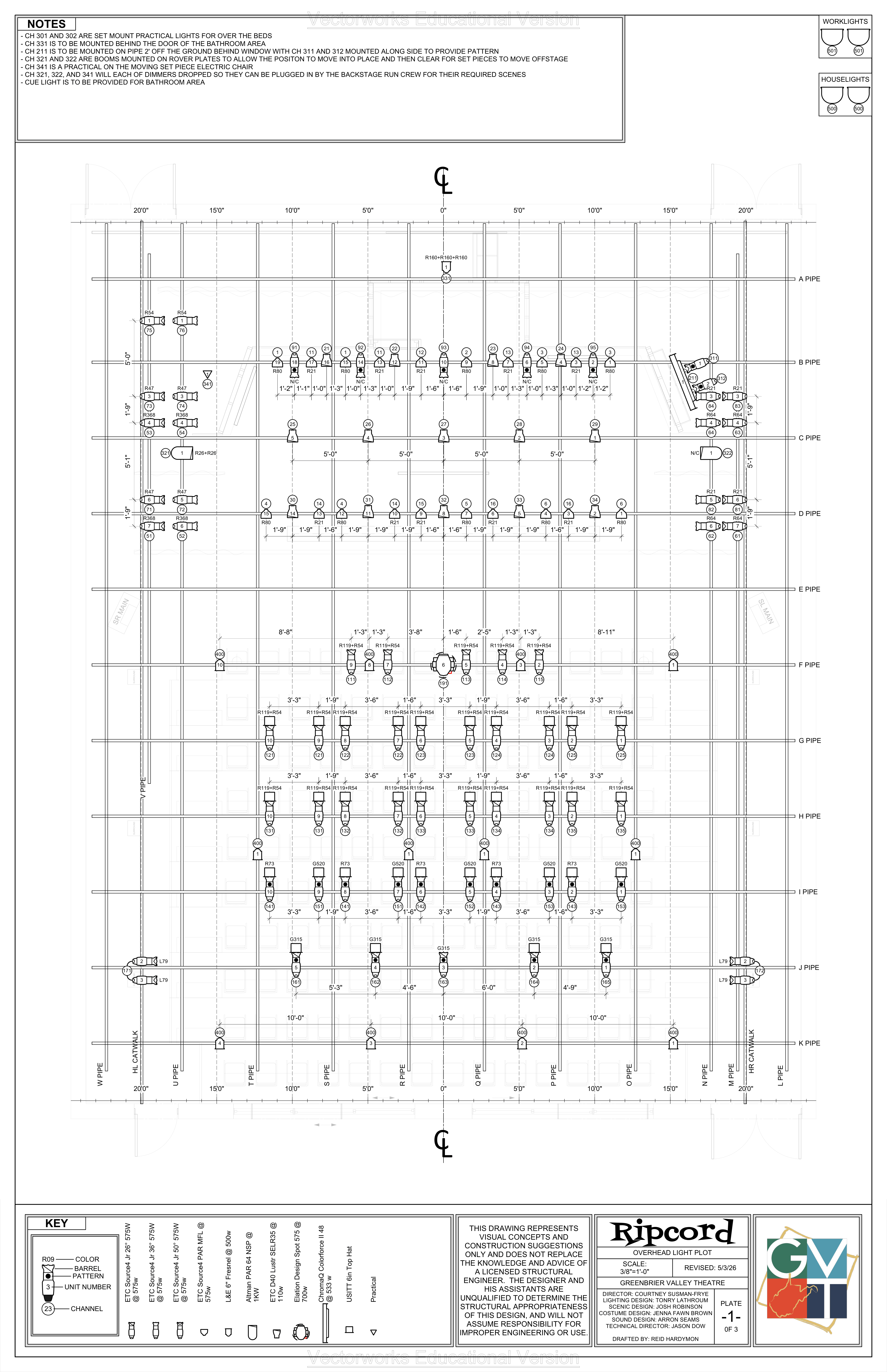 Light Plot